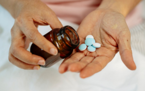 taking medication